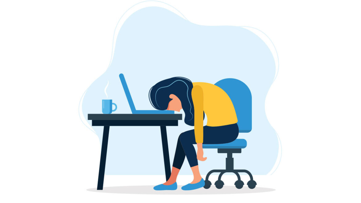 This image show a mental health during health.